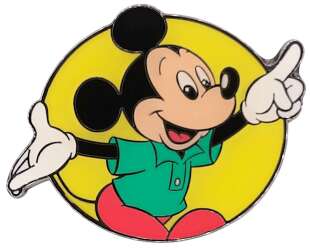 102462 - Small Planet (スモール・プラネット) - Mickey Mouse Pointing - Disney Licensed