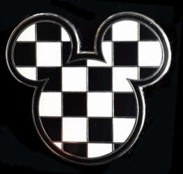 102564 - Mickey Icon - Checkerboard - Walt Disney World