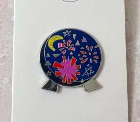 102597 - Fantasy Pin Series: CharmedAndCozy - Pin Pals - EPCOT Fireworks pin - Fantasy Unlicensed