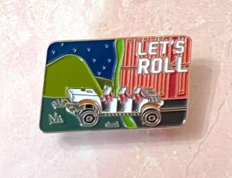 102609 - Fantasy Pin Series: CharmedAndCozy - Let’s Roll Dinosaur Ride Pin - Fantasy Unlicensed