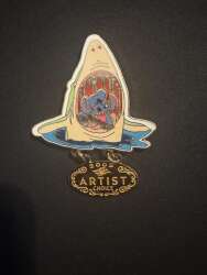 102611 - Stitch with shark - DCL - 2005 Artist Choice - Stitch - Disney Cruise Line