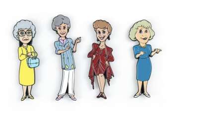 102615 - JustFunky Golden Girls - Toynk Toys Exclusive: The Golden Girls 4-Piece Set (Rose, Blanche, Sophia, Dorothy) - Disney Licensed alternate image