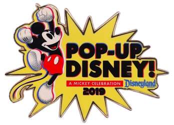 102637 - Pop-Up Disney! A Mickey Celebration Logo - Disneyland Resort