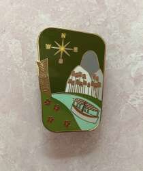 102646 - Fantasy Pin Series: CharmedAndCozy - Vintage Adventureland Pin - Fantasy Unlicensed