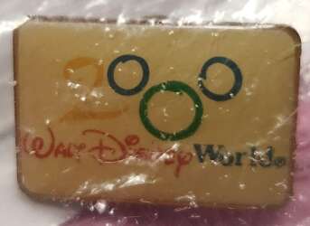 102663 - Marketing Executive VIP Gift — White Rectangular Millennium Logo - Walt Disney World