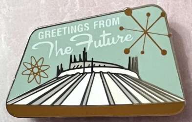 102687 - Fantasy Pin Series: CharmedAndCozy - Greetings from the Future Pin - Fantasy Unlicensed