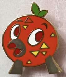 Orange Spaceship Earth Pin