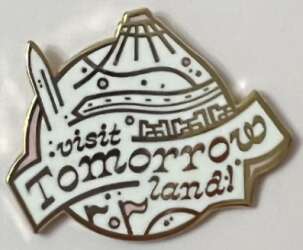 102694 - Fantasy Pin Series: CharmedAndCozy - Pin Pals - Visit Tomorrowland Pin - Fantasy Unlicensed