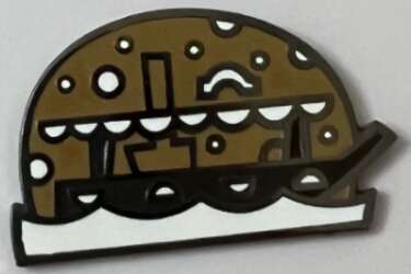 100977 - Fantasy Pin Series: CharmedAndCozy - Pin Pals - Gingerbread Jingle Cruise Pin - Fantasy Unlicensed