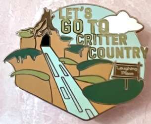 102700 - Fantasy Pin Series: CharmedAndCozy - Critter Country Frontierland Ride Pin - Fantasy Unlicensed