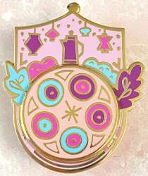 102724 - Fantasy Pin Series: CharmedAndCozy - Pin Pals - Mad Tea Party Interactive Spinning Pin - Fantasy Unlicensed