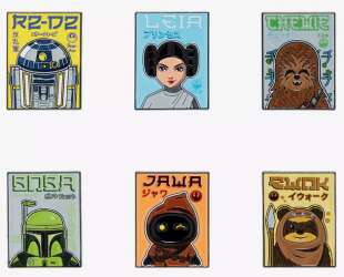 102749 - BoxLunch - Star Wars Character Poster Blind Box - Unopened Mystery Box - Disney Licensed alternate image