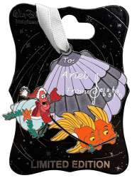 102782 - WDI Character Gift Tag Ornaments - Sebastian Ornament To Ariel - Walt Disney Imagineering alternate image