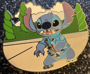 102802 - Celebrating 25 Years of Disney Pin Trading - Stitch alternate image