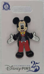 102803 - Celebrating 25 Years of Disney Pin Trading - Mickey Mouse Pin Trader Plush alternate image