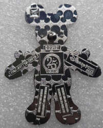 102803 - Celebrating 25 Years of Disney Pin Trading - Mickey Mouse Pin Trader Plush alternate image