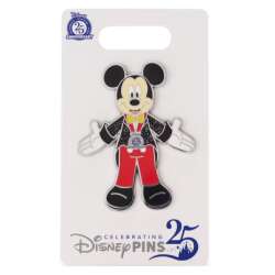 102803 - Celebrating 25 Years of Disney Pin Trading - Mickey Mouse Pin Trader Plush alternate image