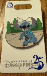 102802 - Celebrating 25 Years of Disney Pin Trading - Stitch alternate image