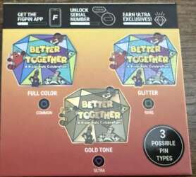 102838 - Better Together A Pixar Pals Celebration! - Better Together in Glitter - FiGPiN alternate image
