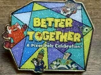 102838 - Better Together A Pixar Pals Celebration! - Better Together in Glitter - FiGPiN