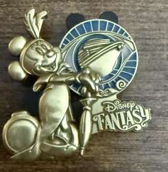 102839 - Disney Cruise Line - Disney Fantasy - Mademoiselle Minnie Atrium Statue - Disney Cruise Line