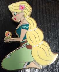 102843 - Unknown Series - Rapunzel and Otange Bird - Fantasy Unlicensed