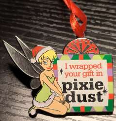 5387 - Christmas 2016 - Tinkerbell christmas i wrapped your gift in pixie dust - Disneyland Resort Paris alternate image
