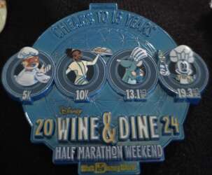 102869 - runDisney: Wine & Dine Half Marathon Weekend 2024 - 2024 Wine & Dine Half Marathon Weekend 15 Years: Remy & Friends - Walt Disney World alternate image