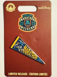 2025 Mickey and Minnie Marathon Pennant