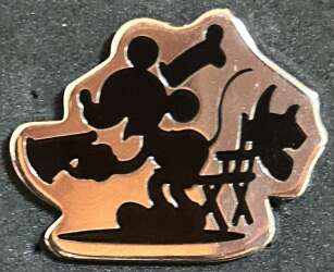 102891 - Japan Movie Production Set: Mickey Mouse Director Silhouette Only - Tokyo Disneyland Resort