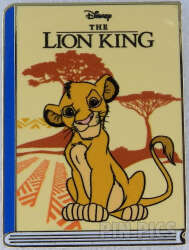 102905 - BoxLunch - Disney Classics Book and Bookmark - The Lion King - Simba Book (Only) - Disney Licensed