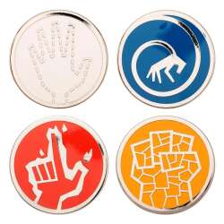 102996 - The Fantastic 4: First Steps - Fantastic 4 Symbols Boxed Set - Disney Licensed alternate image