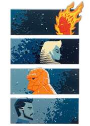 102997 - The Fantastic 4: First Steps - Fantastic 4 Characters Boxed Set - Disney Licensed alternate image