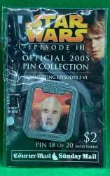 103015 - Courier Mail - 2005 Star Wars Episode III - Count Dooku (#18 of 20) - Disney Licensed