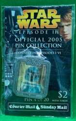 103018 - Courier Mail - 2005 Star Wars Episode III - Boba Fett (#4 of 20) - Disney Licensed