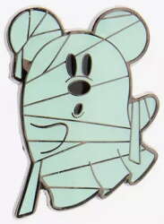 103040 - Hot Topic - Disney Mickey Mouse & Minnie Mouse Halloween Ghosts Blind Box - Mickey Mummy Ghost - Loungefly