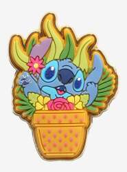 Stitch Floral Pot Free-D