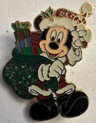 103136 - Christmas 2008 - Mickey Santa Claus with Sack of Presents (Jeweled) alternate image