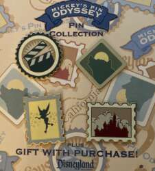 103152 - Mickey's Pin Odyssey 2008 - Booster Pack - Disneyland Resort