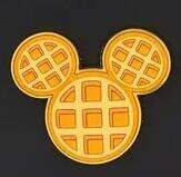 Mickey & Minnie Mouse Waffle Scented Enamel Pin Set - Mickey Pin Only