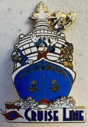 103184 - Disney Cruise Line - Mickey, Donald, Pluto, Goofy - Sailing Ship - Disney Cruise Line