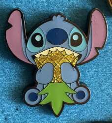 33539 - Hot Topic - Lilo & Stitch - Stitch Pineapple Nom - Loungefly alternate image