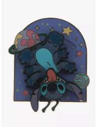103204 - Hot Topic - Lilo & Stitch - Stitch Upside Down Space Sliding - Disney Licensed alternate image
