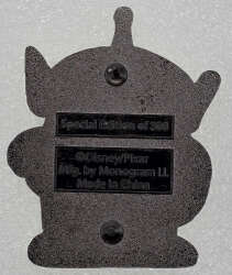 103228 - (PALM) Disney Pixar Toy Story Collectible Pin Special Edition 300 - Neon Alien 2” GITD - Disney Licensed alternate image