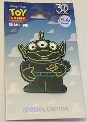 103228 - (PALM) Disney Pixar Toy Story Collectible Pin Special Edition 300 - Neon Alien 2” GITD - Disney Licensed alternate image