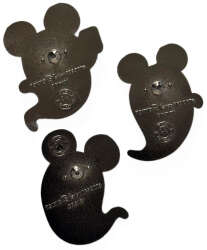 103229 - Halloween 2022 - Spooky Kooky Night Ghost 3 Pin Set - Tokyo Disneyland Resort alternate image