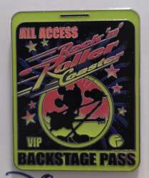 103326 - Rock 'n' Roller Coaster - Rock N Roller Coaster Neon VIP Backstage Pass - Walt Disney World