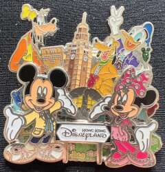 103427 - Hong Kong City Series - Fab Five with the Clock Tower - Hong Kong Disneyland