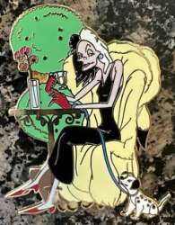 Cruella De Vil with pup