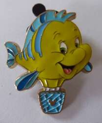 103479 - Pin Trading Carnival 2019 - Balloons Mystery Pin Collection - Flounder - Hong Kong Disneyland